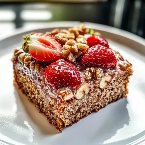 Erdbeer-Bananenbrot mit einer Überraschungs-Knackigkeit
